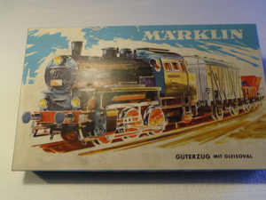 Märklin 3200 Made in Western Germany Eisenbahn mit Güterzug Bild 2