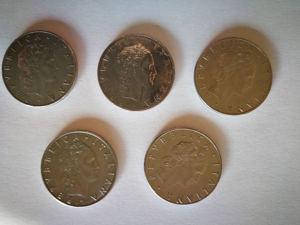 Münzen Italien 1976 bis 1993 / Lire / 8 Münzen Bild 2