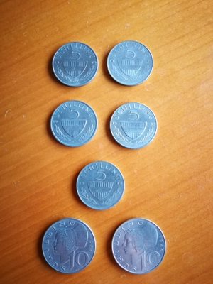 Münzen Österreich 1954 bis 1986 / Schilling / 25 Stück Bild 1