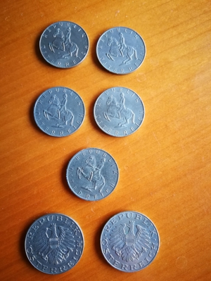 Münzen Österreich 1954 bis 1986 / Schilling / 25 Stück Bild 2