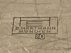 Tablett Servierplatte oval vom alten Hauptbahnhof Ludwigshafen Bild 4