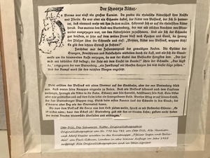 Otto Dill, Der Schwarze Ritter , Lithographie Bild 3