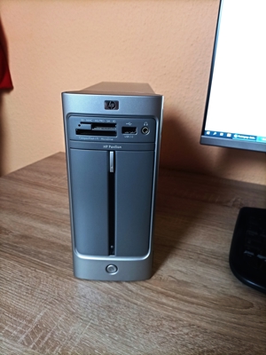 PC-Computer HP-Pavillion mit Monitor & orig. Windows Bild 3