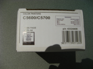 Toner schwarz für Oki C5600 5700 Bild 2