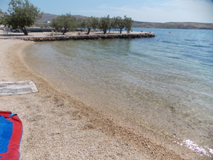 Direkt am Meer - Ferienwohnung Kroatien Urlaub  Adria Insel Strand Bild 8