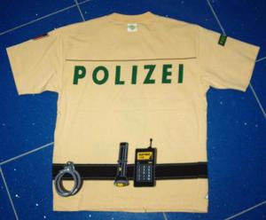 Polizei T-Shirt für den kleinen Polizisten :-) Gr.134 -152 Bild 2