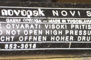 Neue Gasfedern für novopak NOVI SAD TIP: 852-3016 400N Dämpfer für Bodentreppe Bild 1