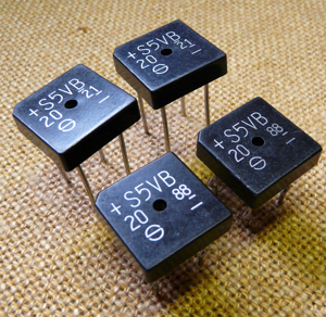Brückengleichrichter S5VB20, 200V 6A Bild 2