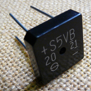 Brückengleichrichter S5VB20, 200V 6A Bild 3