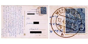 AK Wernigerode, DDR, mit Briefmarke 10 Pf, no PayPal