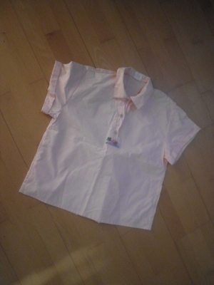 Kinder Mädchen Bluse rosa Gr. 140