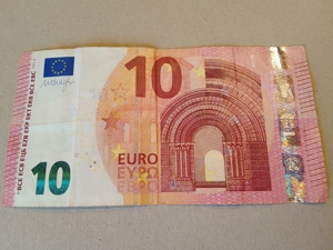 10 Euro Geldschein Palindrom zum Sammeln, Sammlerstück Bild 4