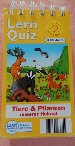 Lern Quiz - Tiere & Pflanzen unserer Heimat No 11 000 301 1 Bild 1