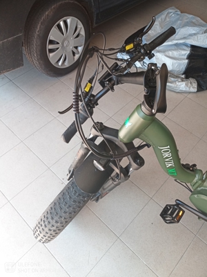 E- Dreirad mit Transporter für die Anhängekupplung +Auffahrschienen Bild 3
