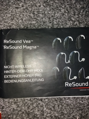 ReSound Magna MG 490 DVI HdO Hörhilfe Hörgeräte Hörsystem Bild 4