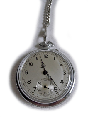 Schöne alte Taschenuhr Bild 2