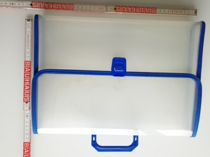 Transparent Aktentasche durchsichtige Tasche Schule Notebook PC Tasche Bild 4