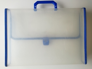 Transparent Aktentasche durchsichtige Tasche Schule Notebook PC Tasche Bild 2