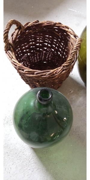 Glasballons Kugelflaschen Weinballon Bild 4