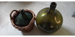 Glasballons Kugelflaschen Weinballon Bild 3