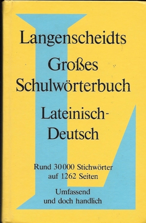 Langenscheidt Lateinisch-Deutsch