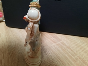 Alte Nippes Porzellan Figur Trio Musik Clowns um 1930 bemalt Bild 4