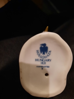 Weisse Hollohaza Porzellan Möwe Bild 3