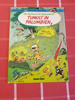 Comic: Die Abenteuer des Marsupilamis: "Tumult in Palumbien"