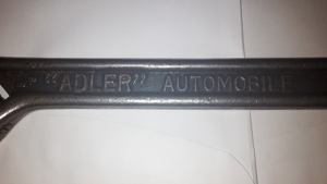 Adler Automobile - historisches Kfz Werkzeug Bild 2