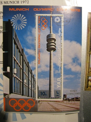 BRIEFMARKEN-SAMMLUNG von den Olymp.Spielen 1972 München Bild 12