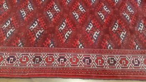 Orient Teppich Turkmenischer Buchara Hand geknüpft Asien Sammler Stammes Teppich Bild 6