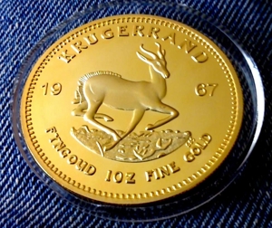 1 OZ Krügerrand - 1967 - Medaille Bild 1
