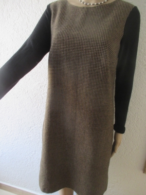NEU 60er Jahre Glenchek Karo Etui Mini Kleid MARC AUREL Bild 1