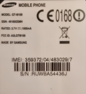 Samsung Galaxy S II GT-I9100 Bild 4