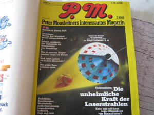 33 x P.M. (Peter MOSLEITNER) - Magazin-Ausgaben von 1980 im ORDNER Bild 7