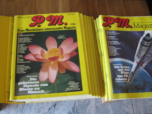 33 x P.M. (Peter MOSLEITNER) - Magazin-Ausgaben von 1980 im ORDNER Bild 3