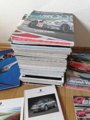 Porsche Auto Bücher Zeitschriften Konvolut Bild 11