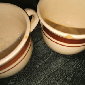 Torgau 3 x Tee Kaffee Tassen Ø 7,9 x 6,0 cm hoch DDR Geschirr Bild 7