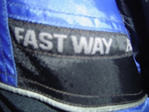 Saison beginnt Louis Motorrad Jacke Fast Way Blau Größe M Bild 7