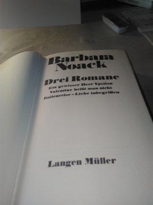 Drei Romane. Noack, Barbara:,-trilogie.-Drei Romane - Bild 2