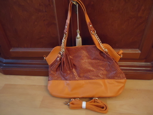 Damentasche orange Bild 1