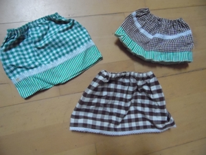 Vintage Puppen Röckchen 80er Jahre *Handarbeit*