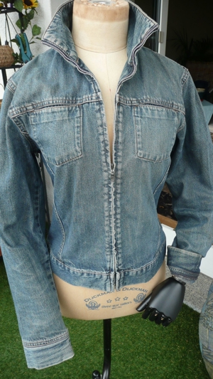 Stylische Jeansjacke von Only, Größe S Bild 2