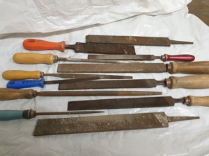 verschiedene gebr. Werkstattfeilen zu verkaufen...