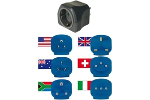 Brennenstuhl Reisestecker / Reiseadapter-Set für über 150 Länder Bild 2