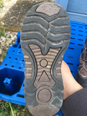 Braune Winterschuhe, Größe 27 Bild 3