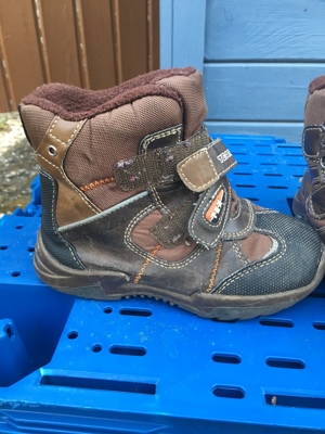 Braune Winterschuhe, Größe 27 Bild 2