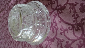 Bleikristall Zuckerdose 105 mm aus Nachlaß