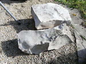 Diverse Steine, müsste Jurakalk sein, Bild 1