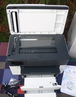HP OfficeJet Pro 7730 Wide Format, All-in-one-Drucker, bis A3, gebraucht Bild 3
